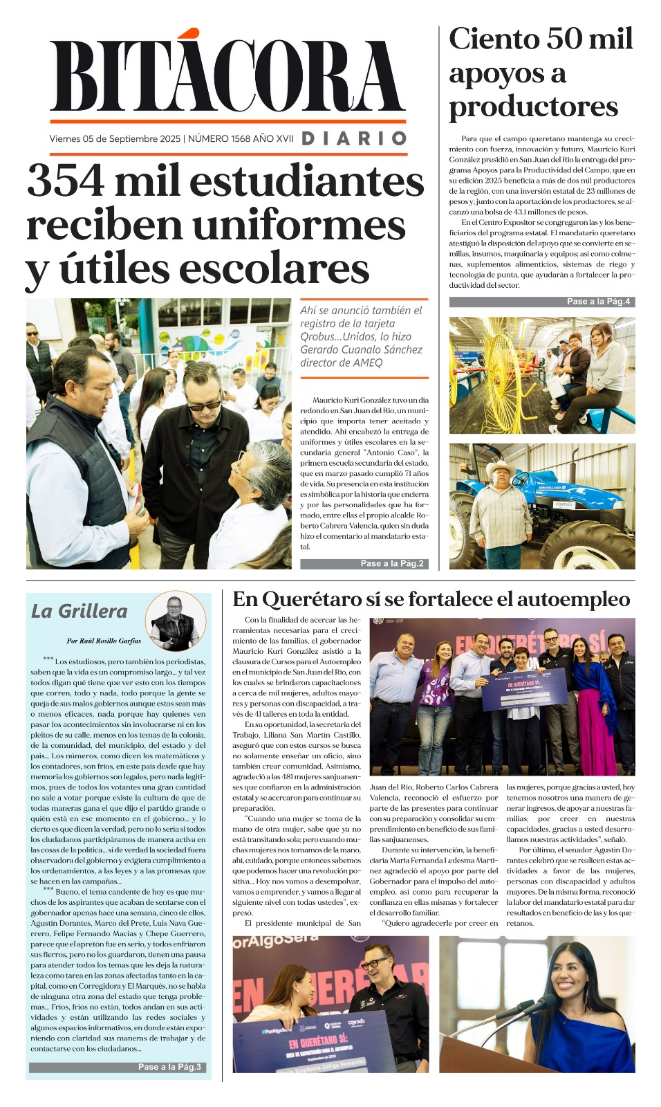 portada bitacora edicion 1568