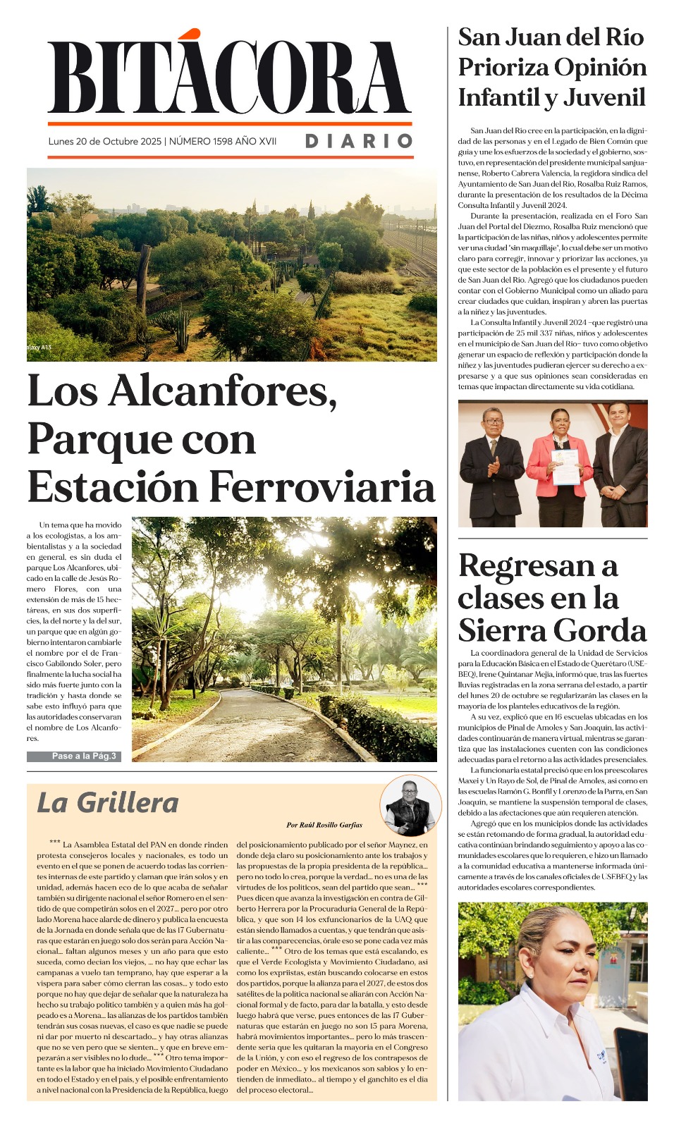 portada bitacora diario 1598