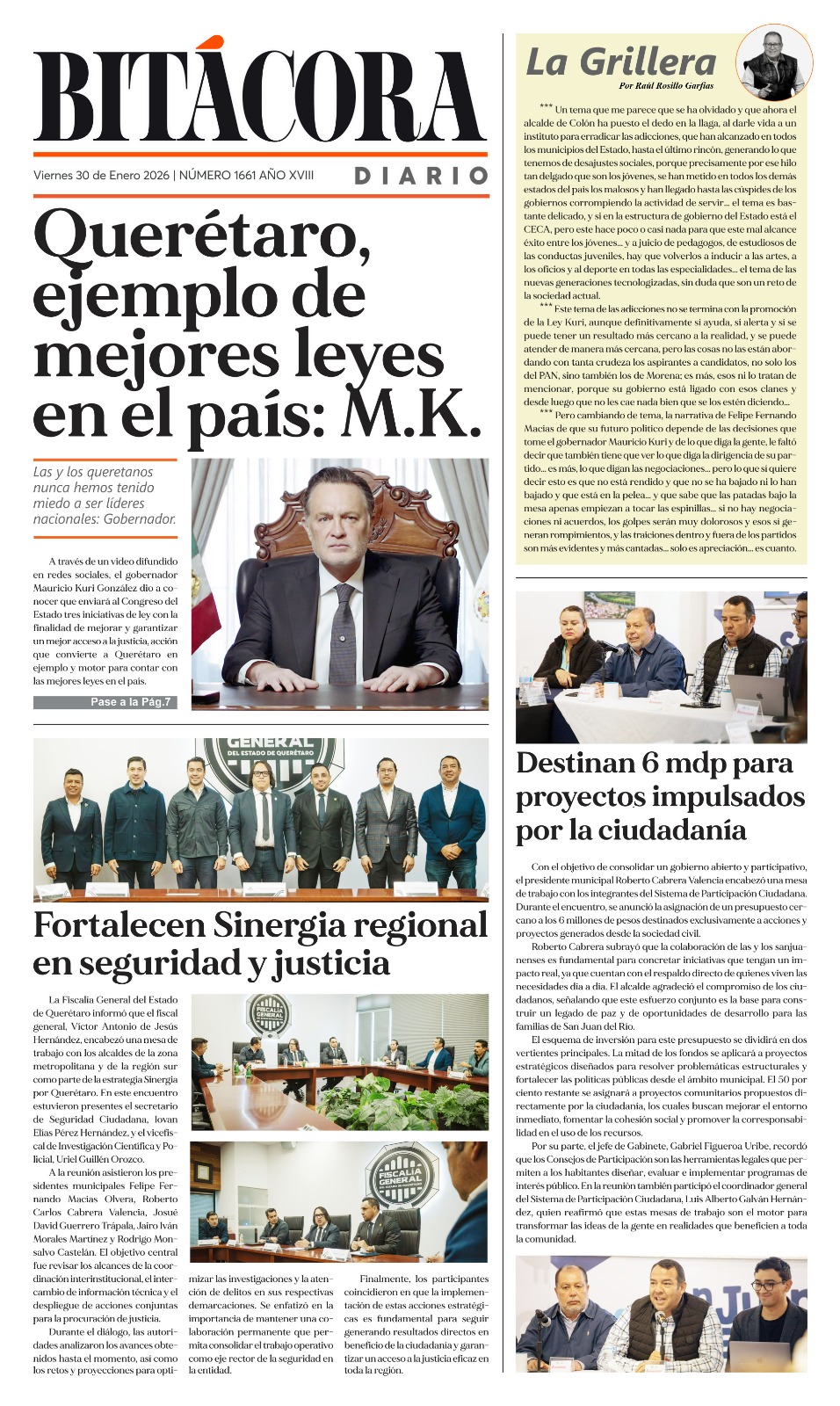 EDICION PORTADA 1661 BITACORA