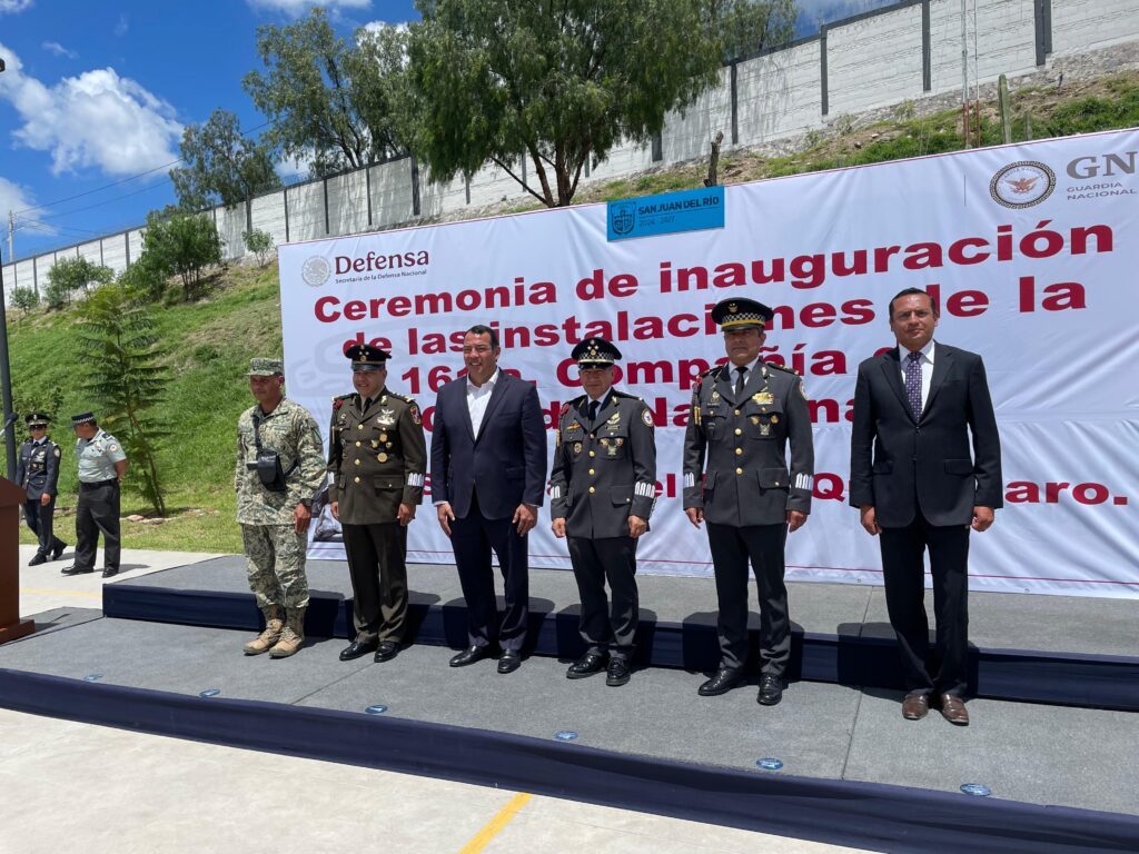 San Juan del Río tiene nueva Base de la Guardia Nacional