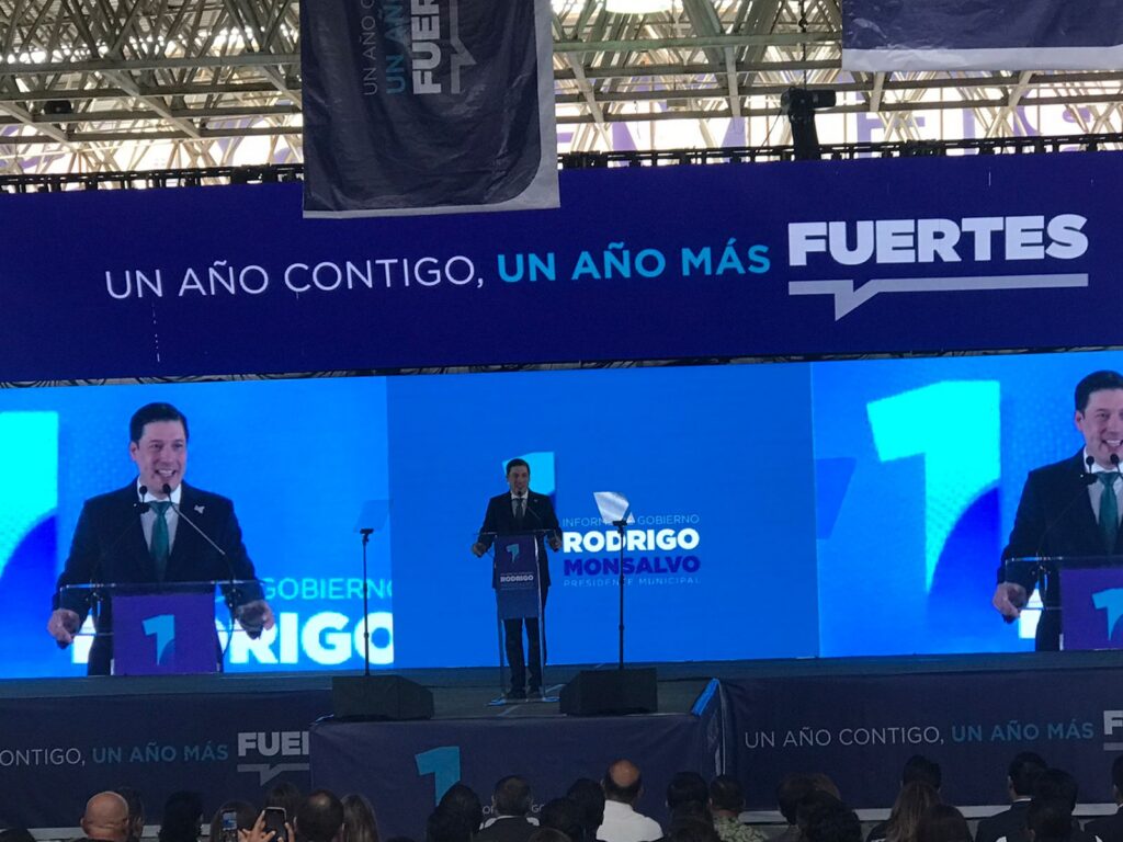 Primer Informe de Gobierno de Rodrigo Monsalvo Castelán en El Marqués