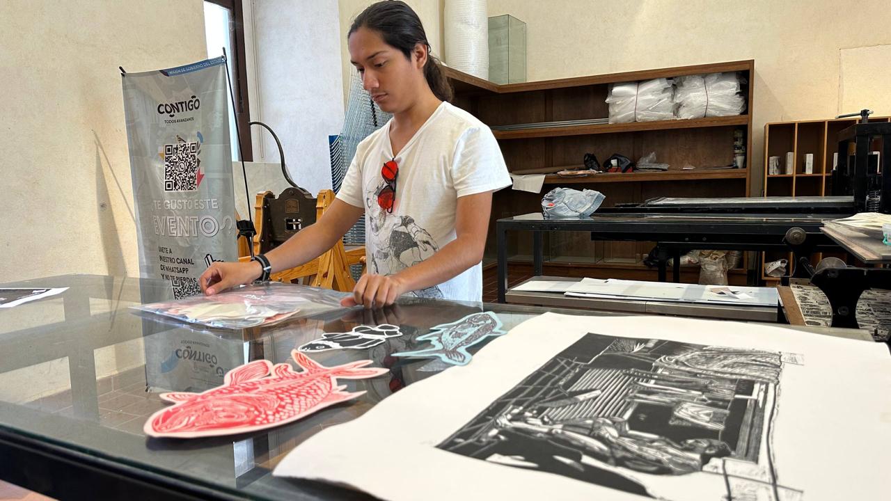 Feria Gráfica Queretana, un espacio para el arte local