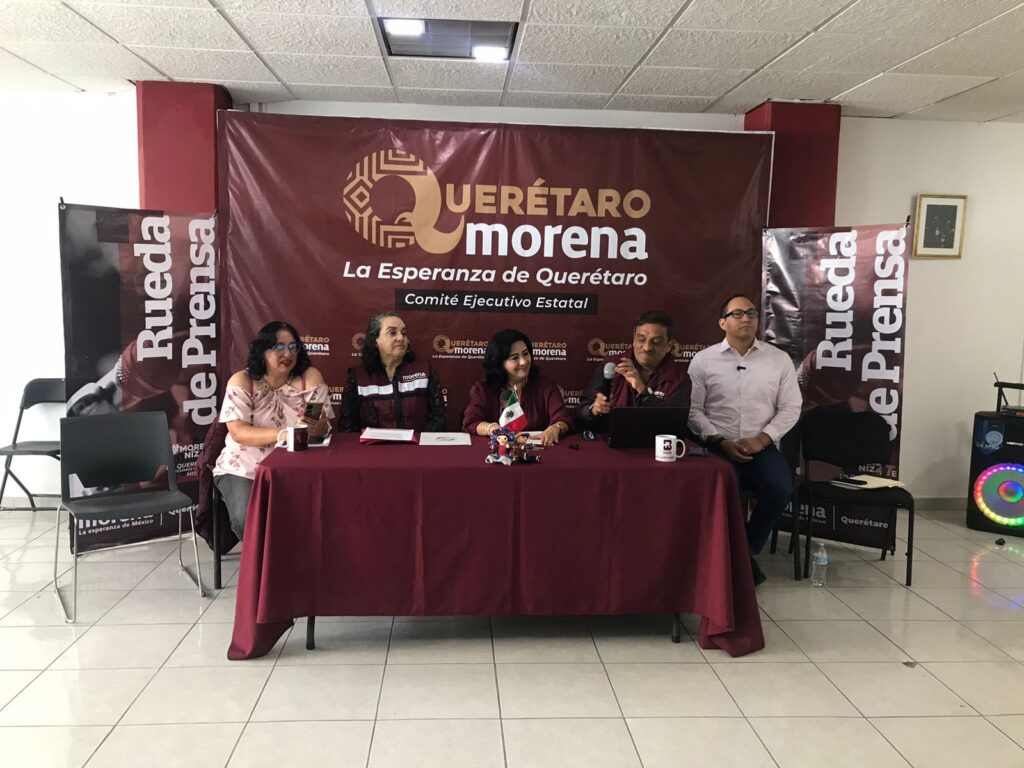 Morena acusa al PAN de organizar una marcha violenta.