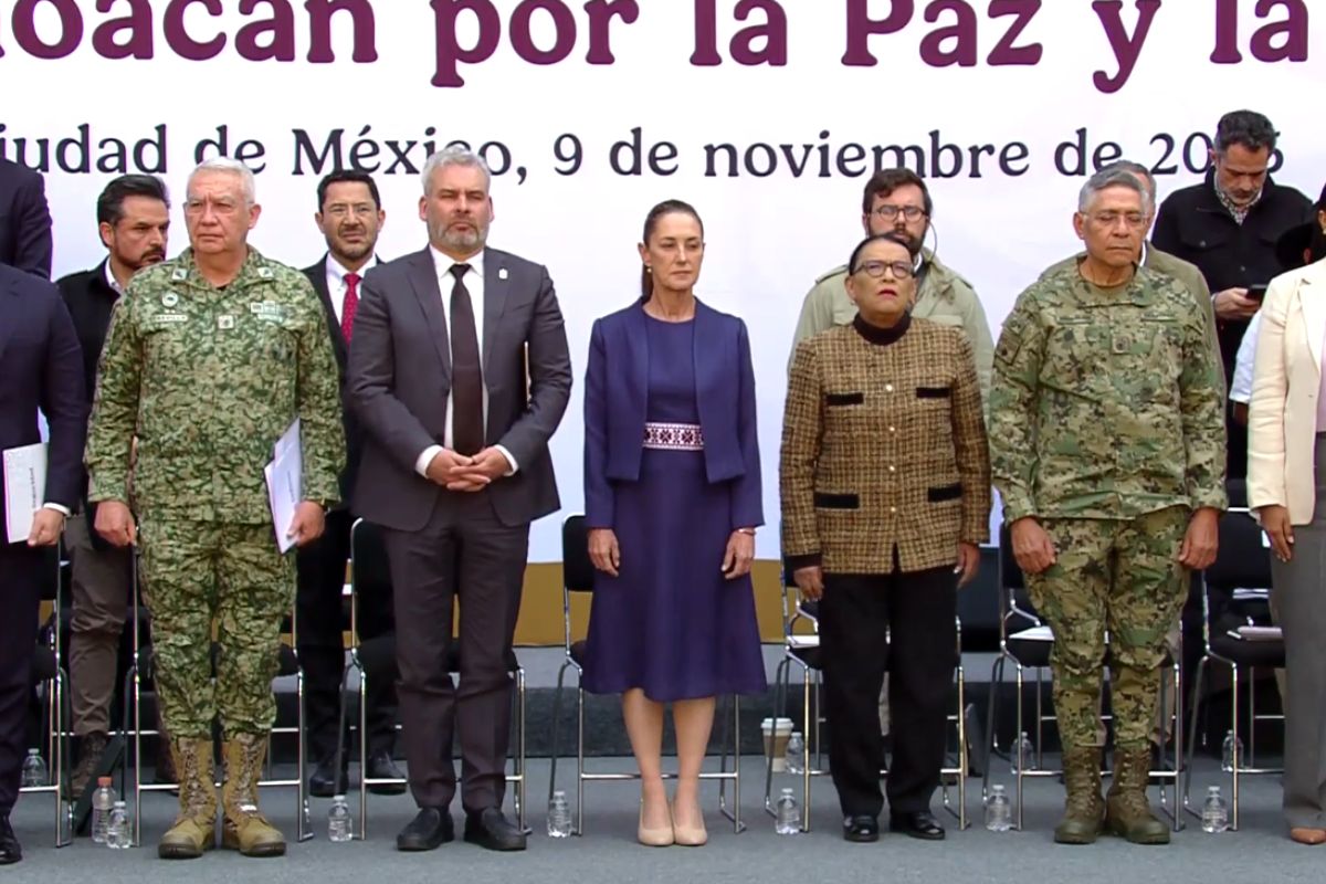 Gobierno Federal Lanza el "Plan Michoacán por la Paz y la Justicia"