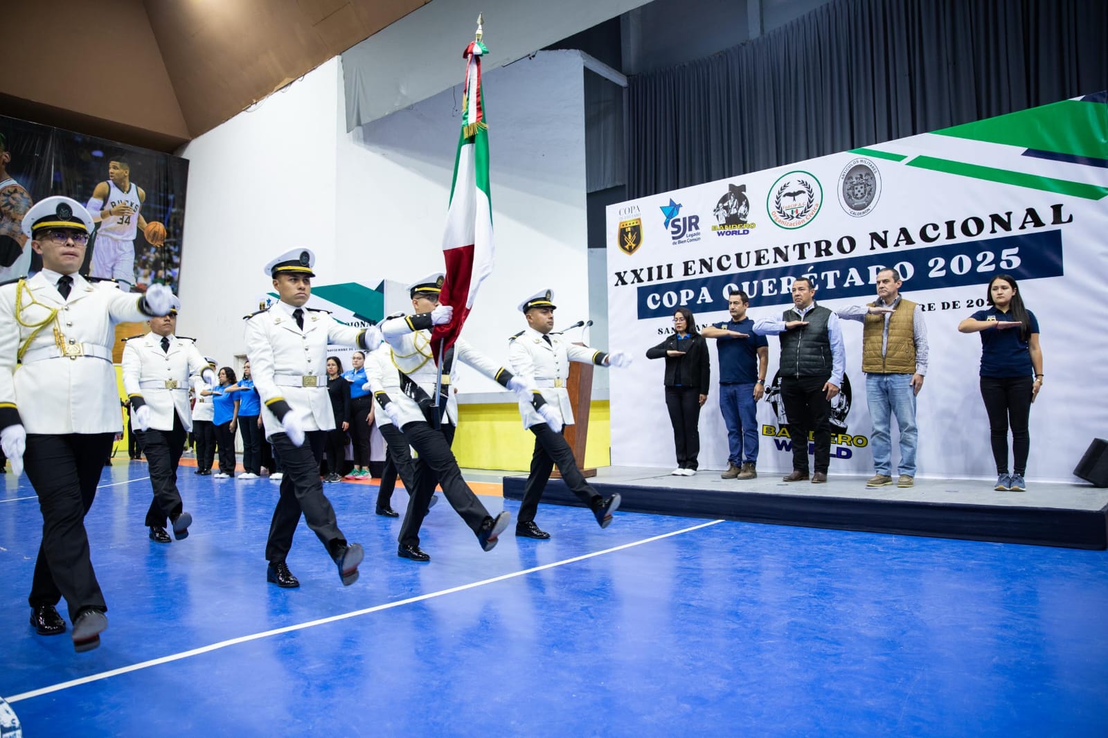 Roberto Cabrera inaugura Copa Querétaro 2025 de Escoltas