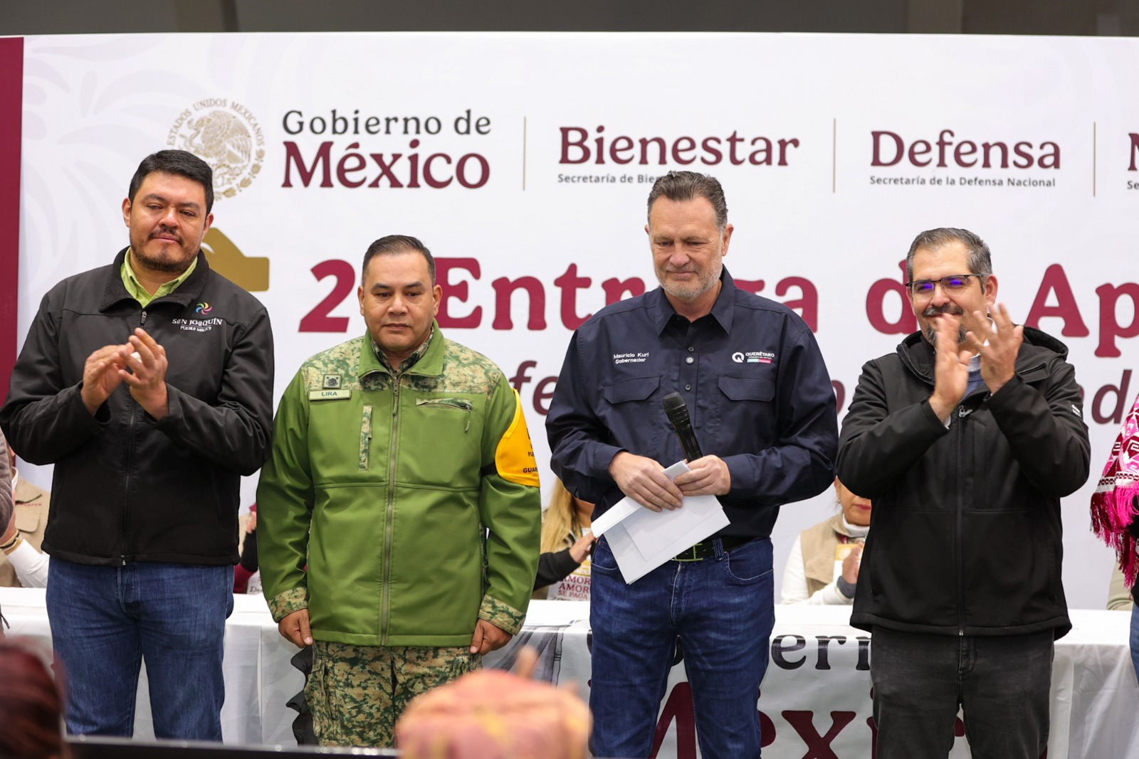 Kuri reconoce Coordinación Federal en apoyos por lluvias