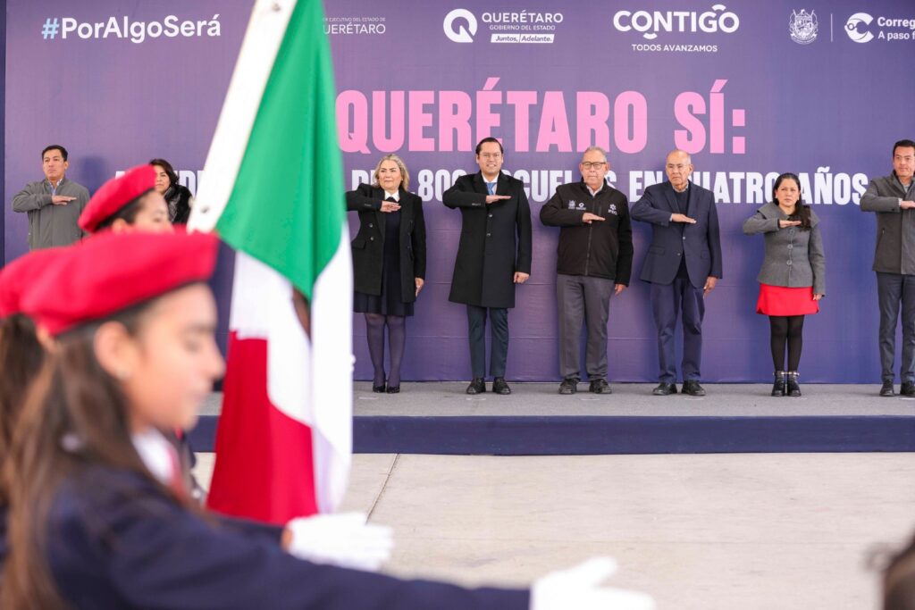 Entregan obra en primaria de Corregidora