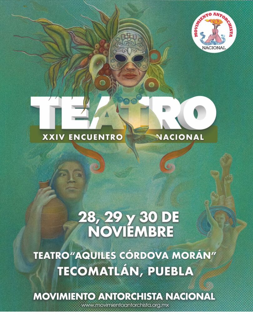 Antorcha alista XXIV Encuentro Nacional de Teatro en Tecomatlán