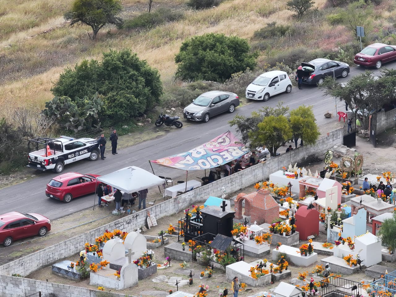 Saldo Blanco en las Festividades de Día de Muertos en Colón