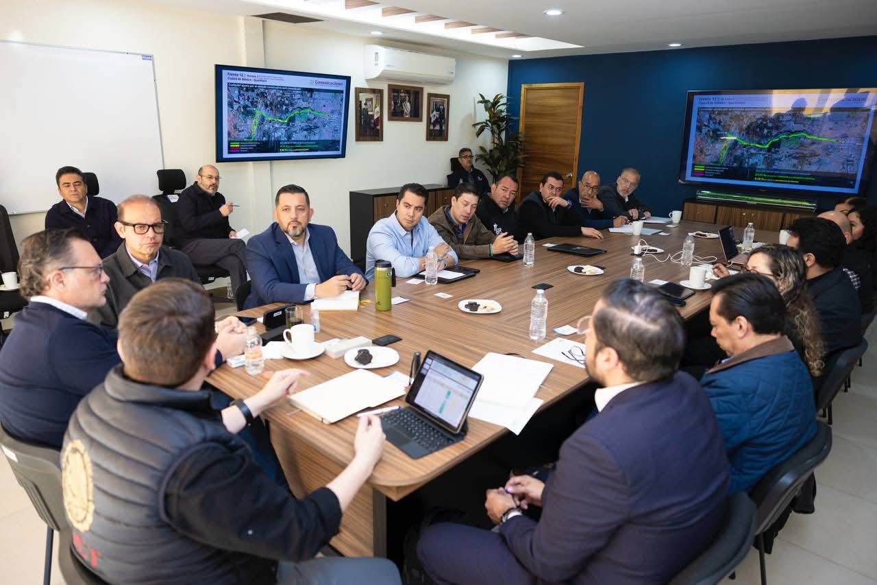 Acelerarán las obras del tren México-Querétaro