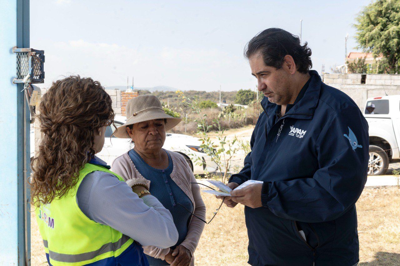 JAPAM atiende peticiones de agua en Soledad del Río