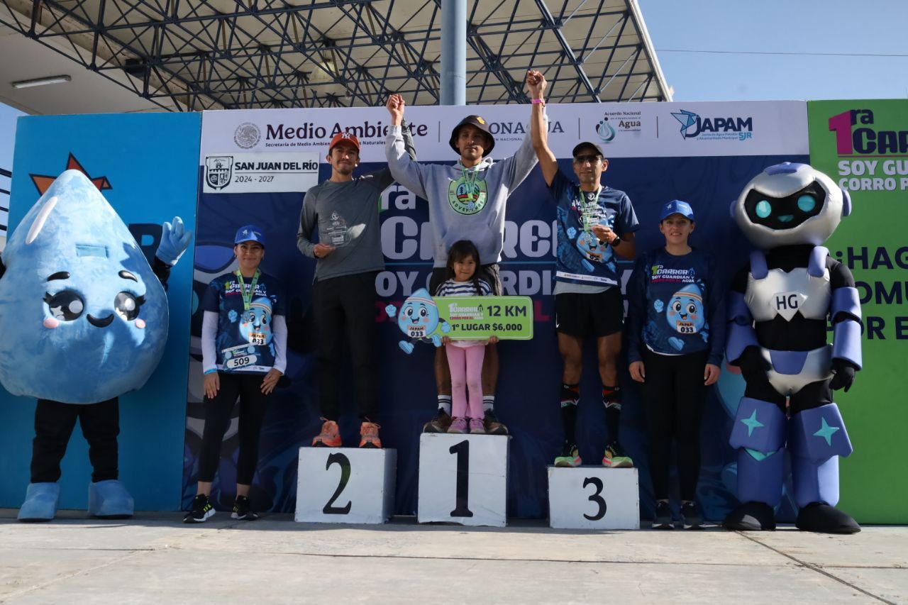 JAPAM celebra exitosa carrera “Soy Guardián y Corro por el Agua”