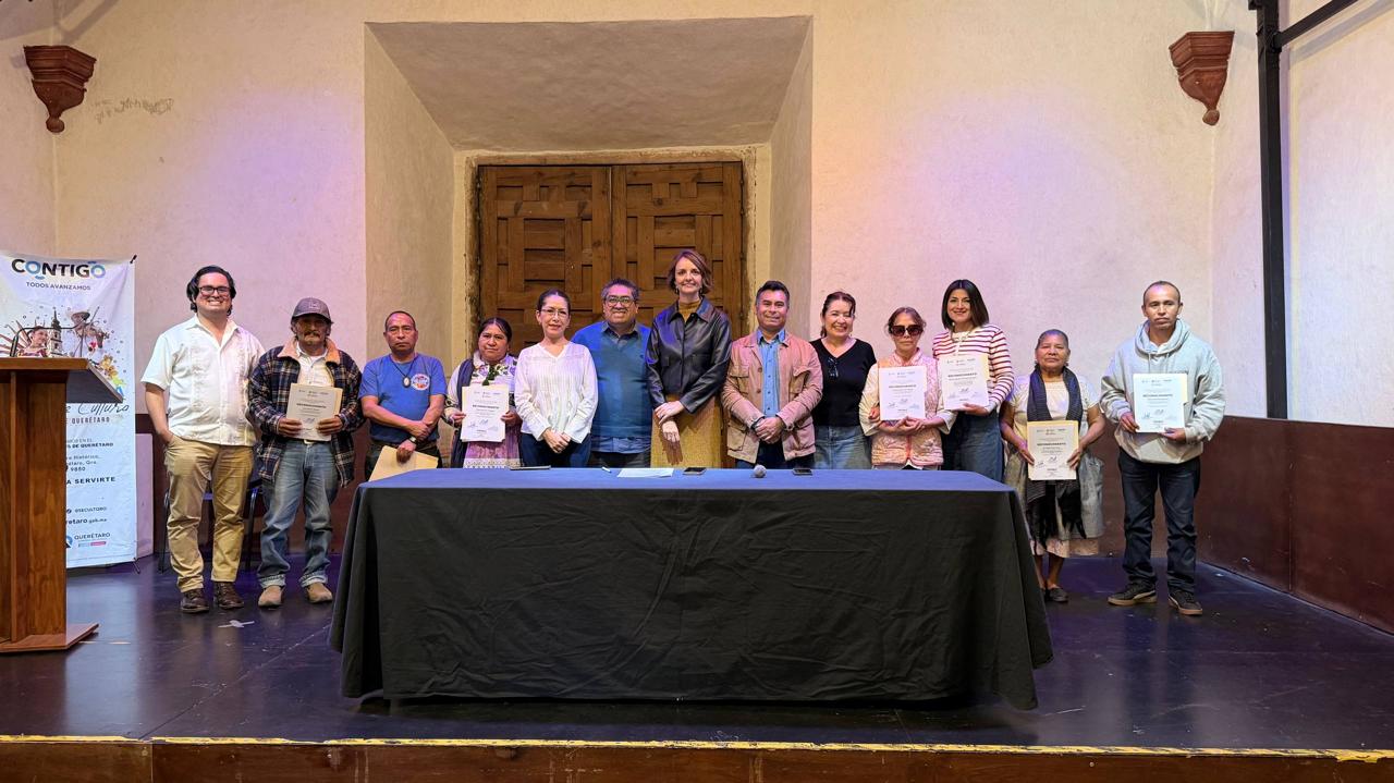 Entrega SECULT recursos del PACMyC 2025