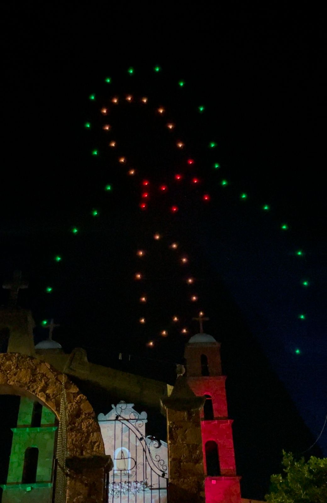 Loma Linda hace historia con show de drones en sus fiestas patronales.
