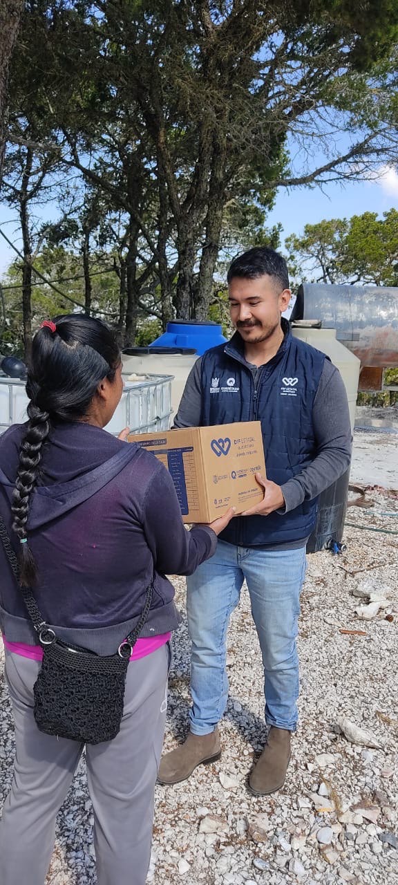 SEDIF garantiza la entrega de despensas en todo el estado