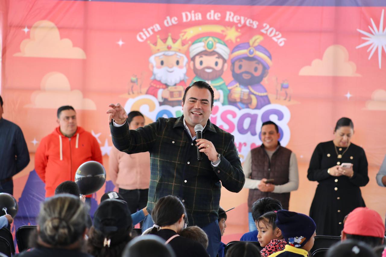 Gira de Reyes en la parte alta de Colón