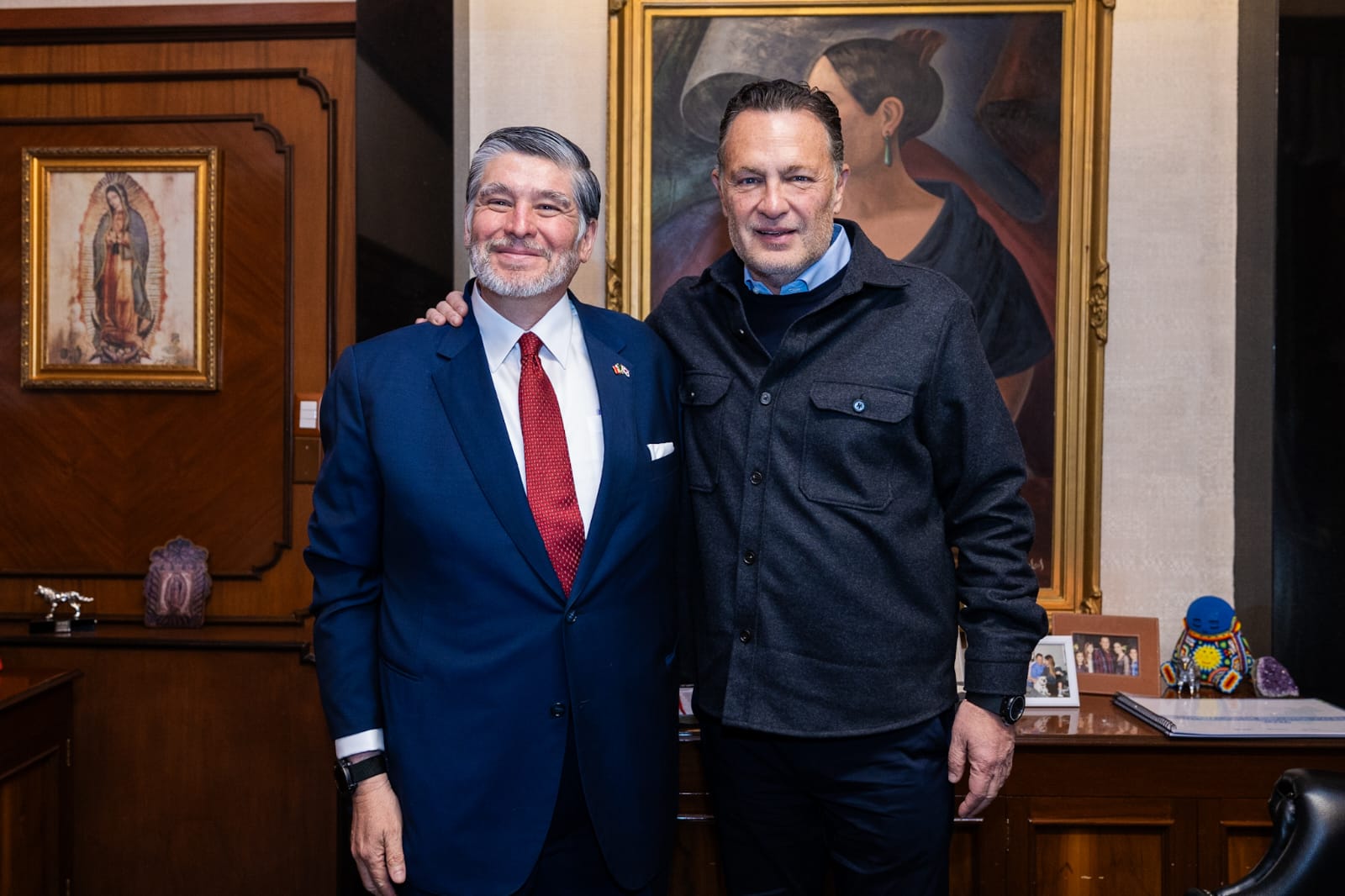 Se reúne Gobernador con el Embajador de México en Corea