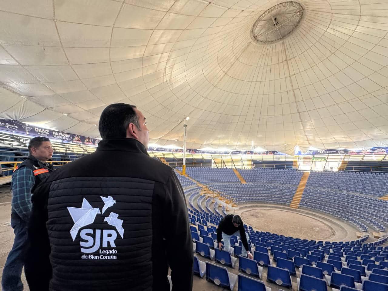 Preparan rehabilitación del Centro Expositor para la Feria Nacional Ganadera 2026