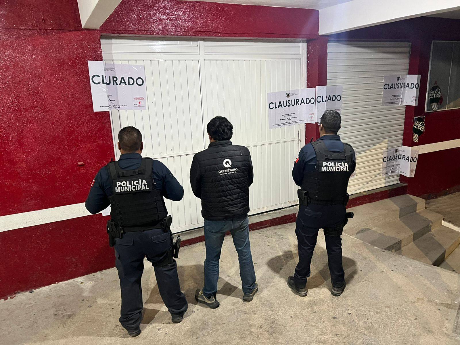 Clausuran negocios en Cadereyta