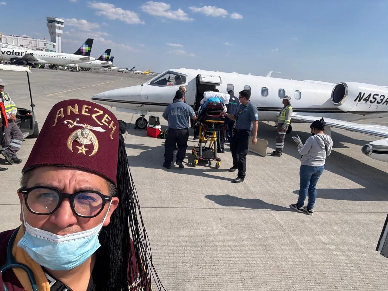 Llevan a Texas a menor sanjuanense tras grave accidente con pirotecnia.