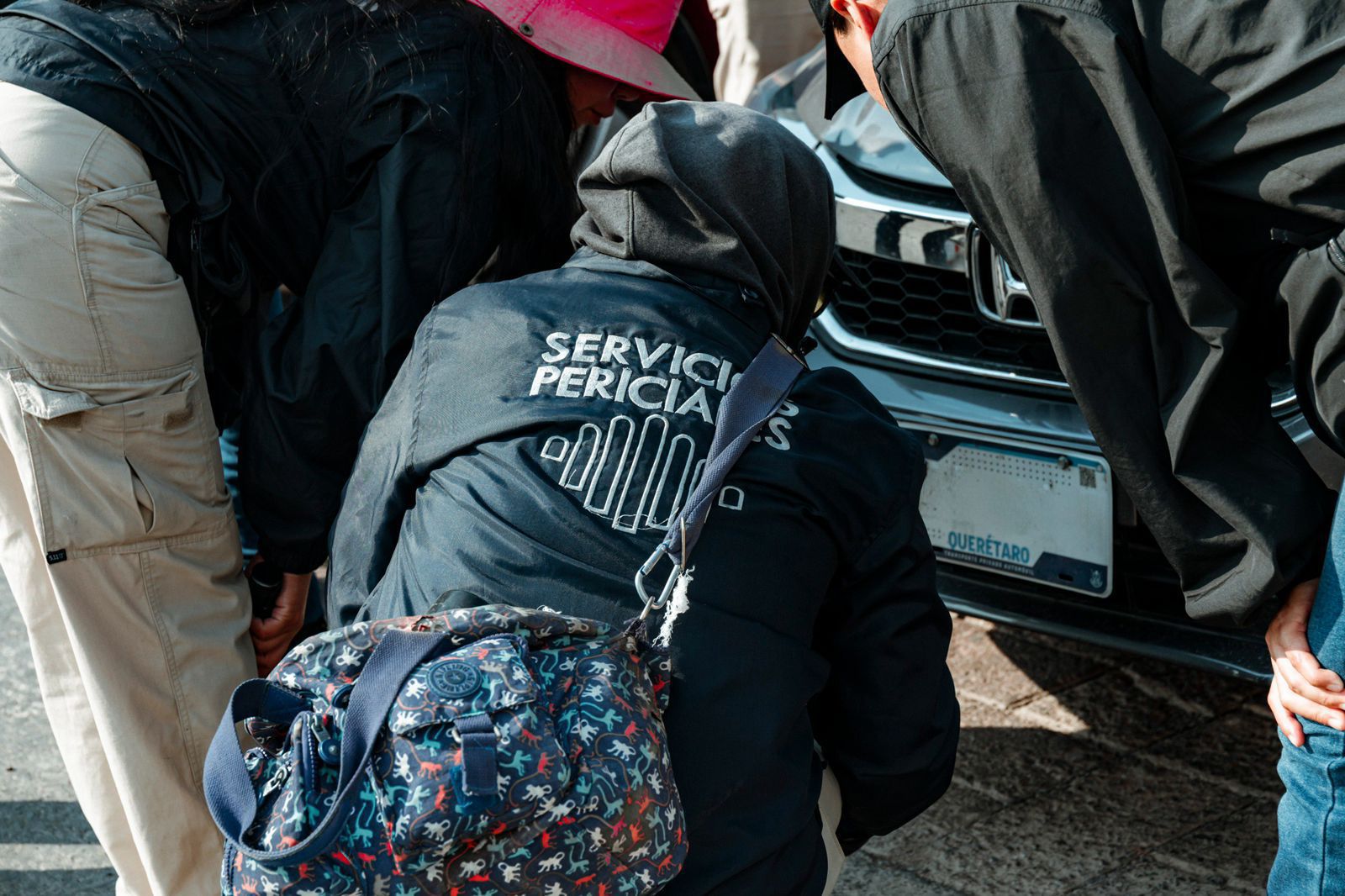 Operativo vehicular en plazas de Querétaro y Corregidora