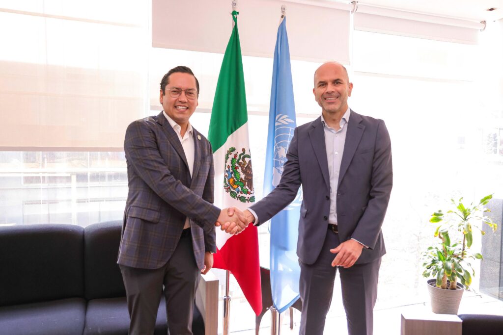 Chepe se reúne con integrantes del Programa de las Naciones Unidas para el Desarrollo