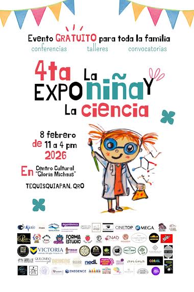 En TX, 4ª. Expo La Niña y la Ciencia 2026