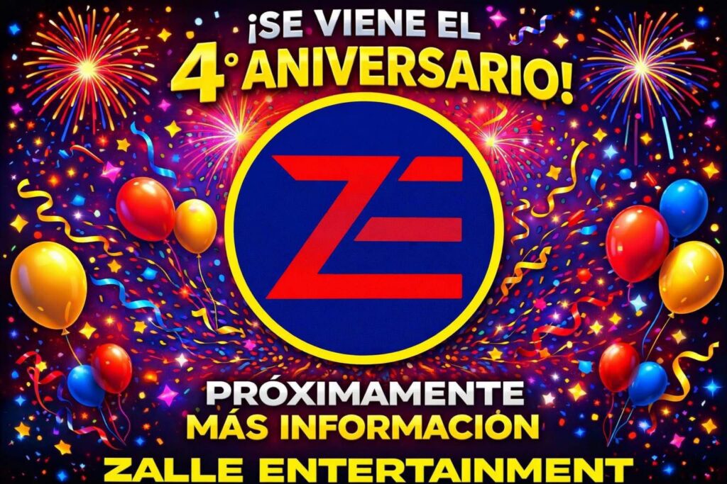 Zalle Entertainment alista gran festejo por su 4to aniversario en SJR