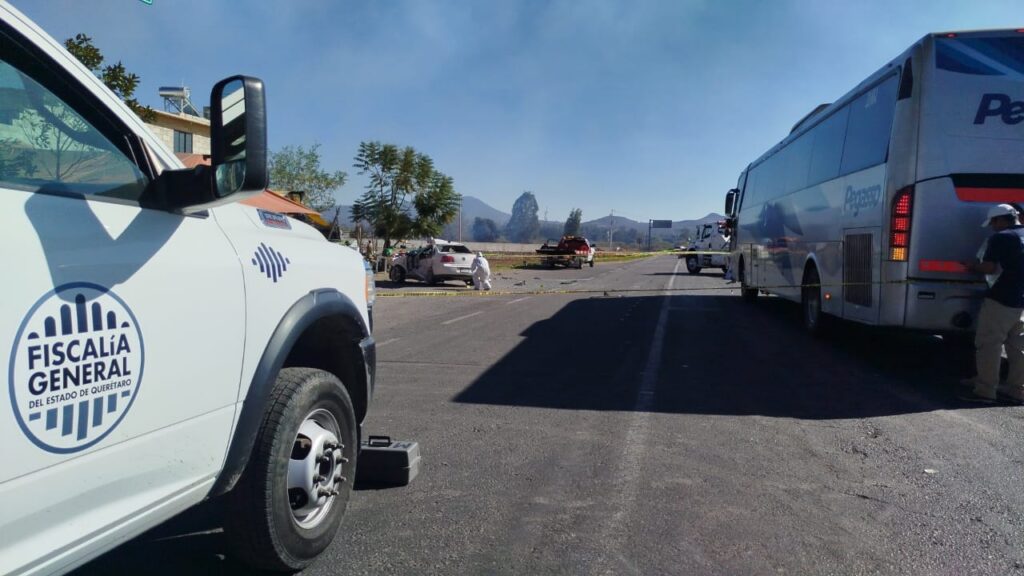 Fatal accidente deja una persona sin vida en la Galindo-Amealco