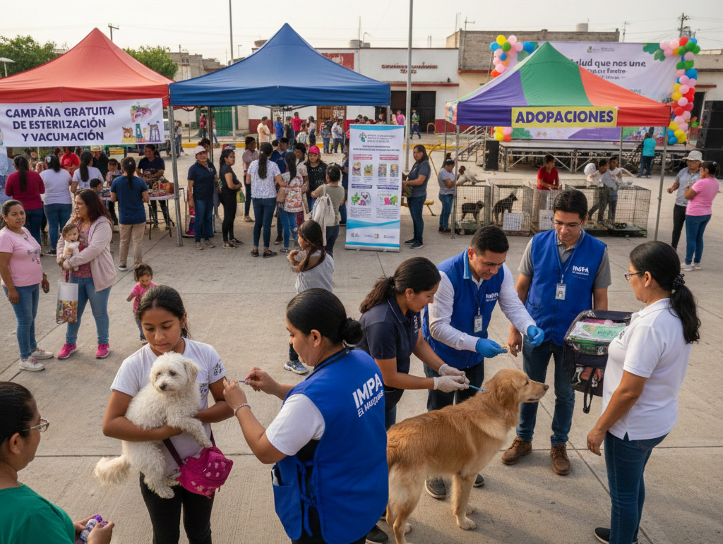 Acercan servicios de salud animal para El Marqués