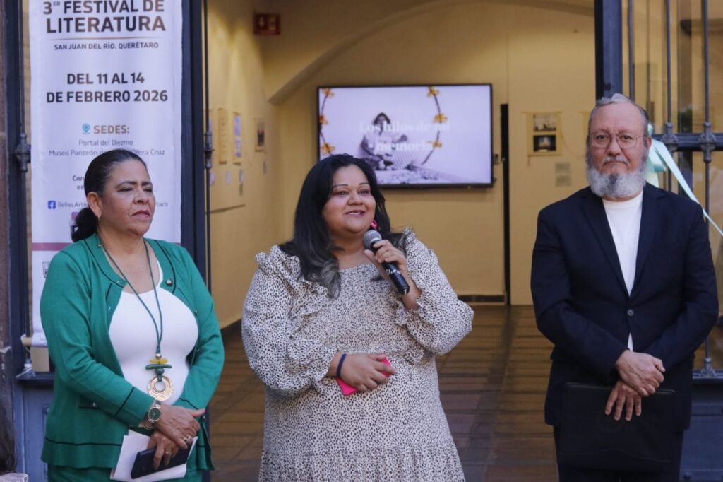 Inicia el Tercer Festival de Literatura 2026 con programa cultural y exposiciones