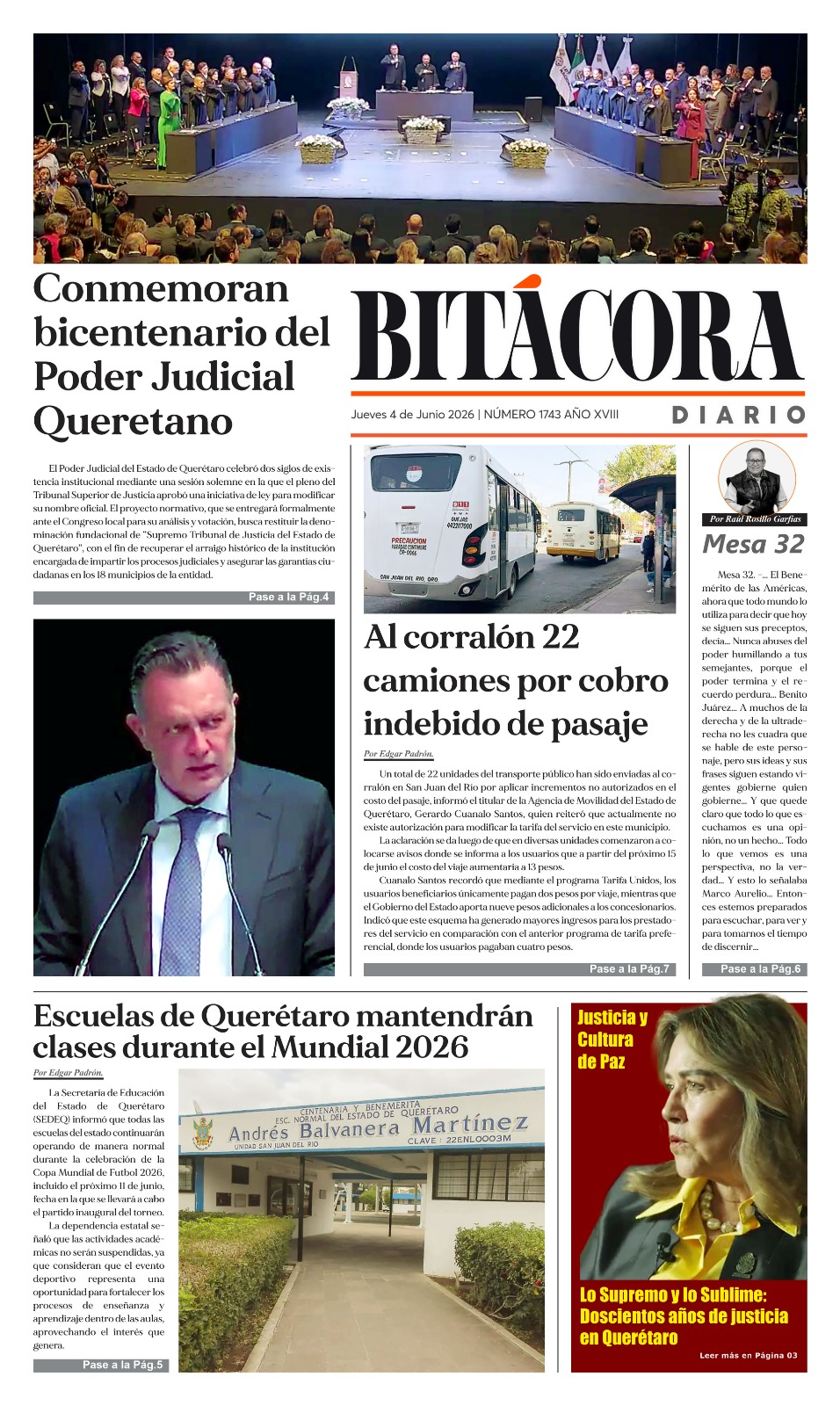 PORTADA BITÁCORA 1743