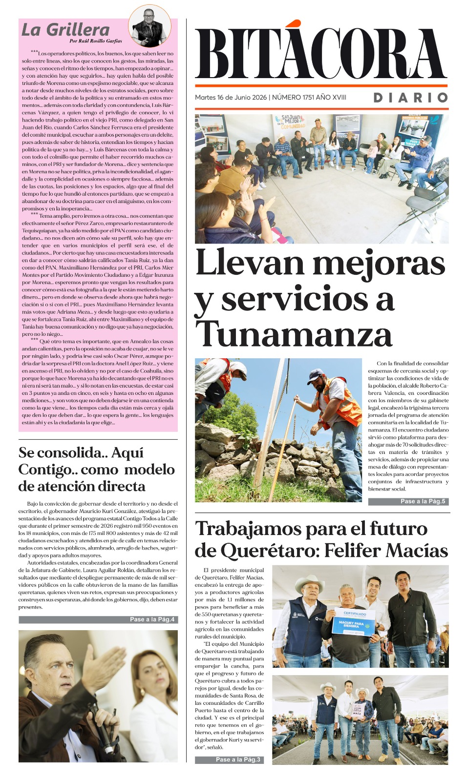PORTADA BITÁCORA 1751