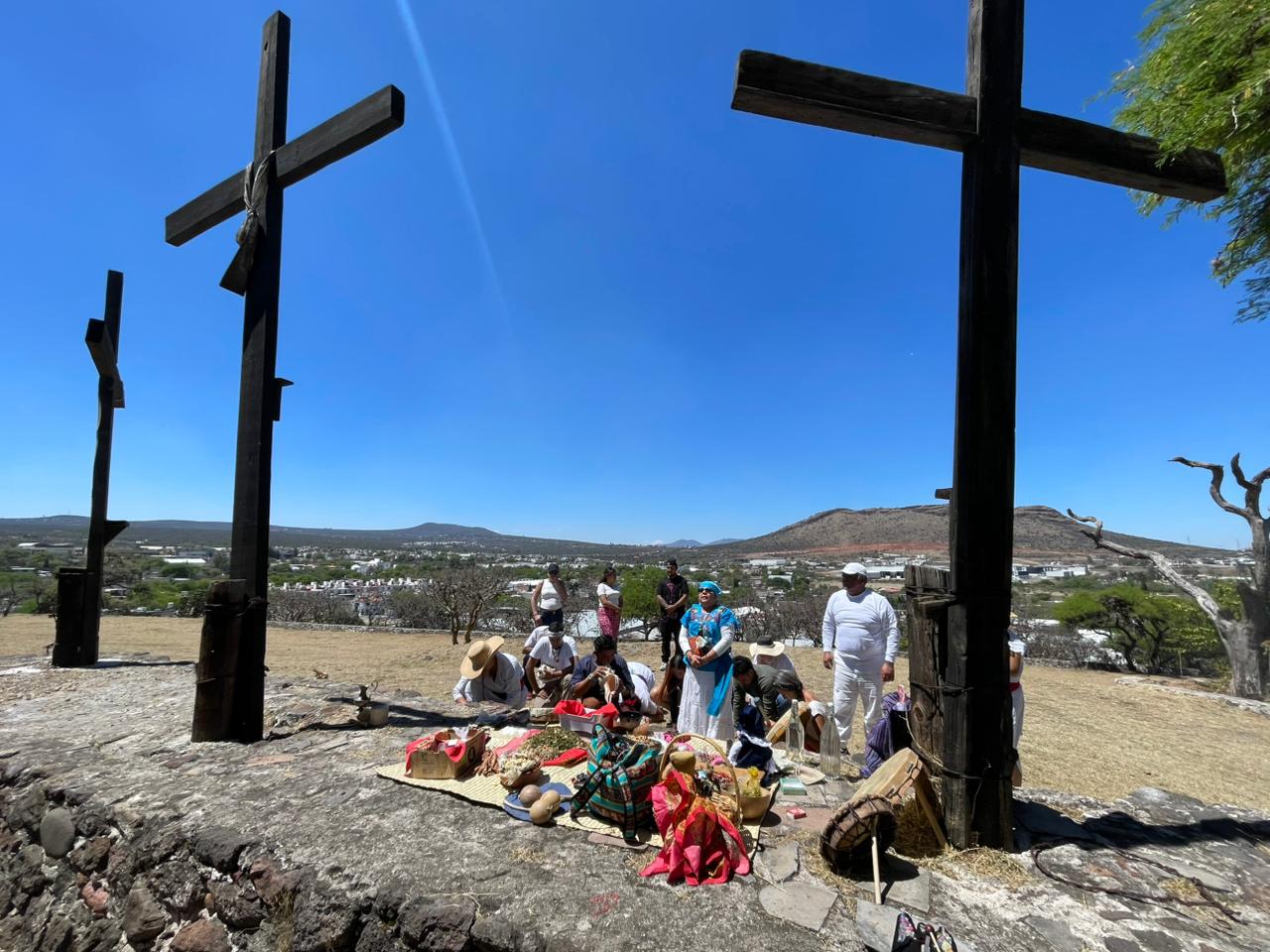 Celebran el equinoccio de primavera con ceremonias en San Juan del Río