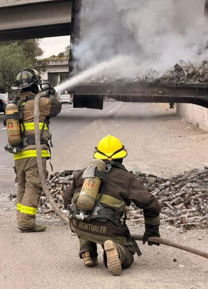 Niegan nexo criminal en quema de tráileres