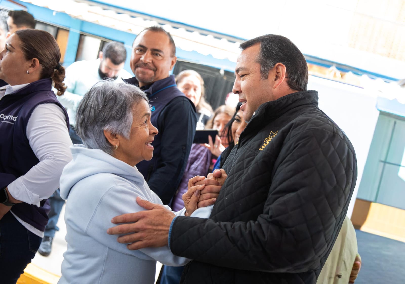 Cabrera destaca transformación del Barrio de La Concepción tras entrega de obra social