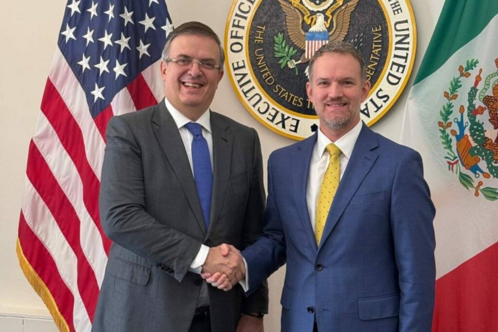 Recibirá México al representante comercial de EE. UU