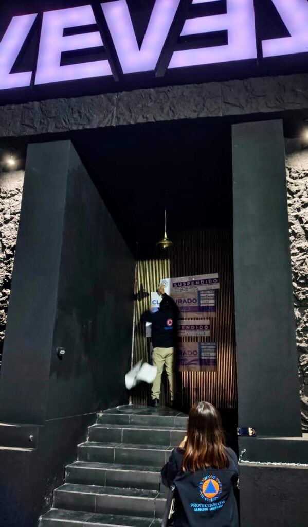 Clausura Municipio de Querétaro antro a través del uso de app Cierre Digital