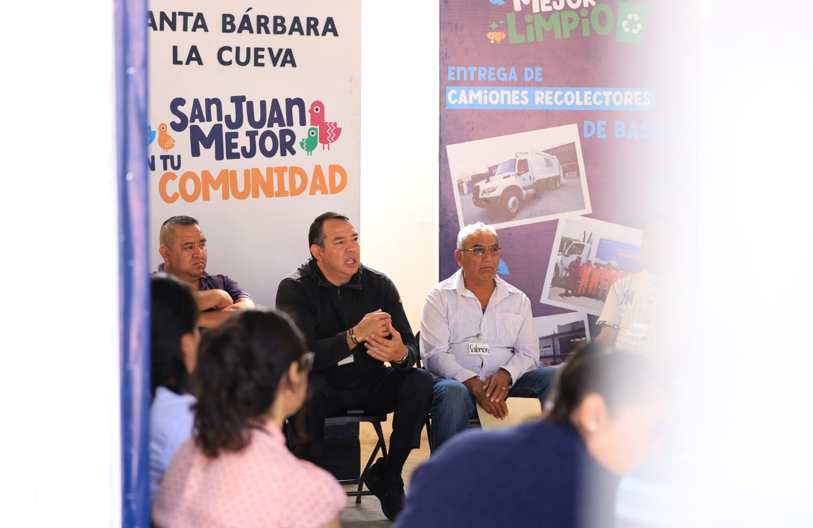 Fortalecen cercanía y trabajo en Santa Bárbara La Cueva