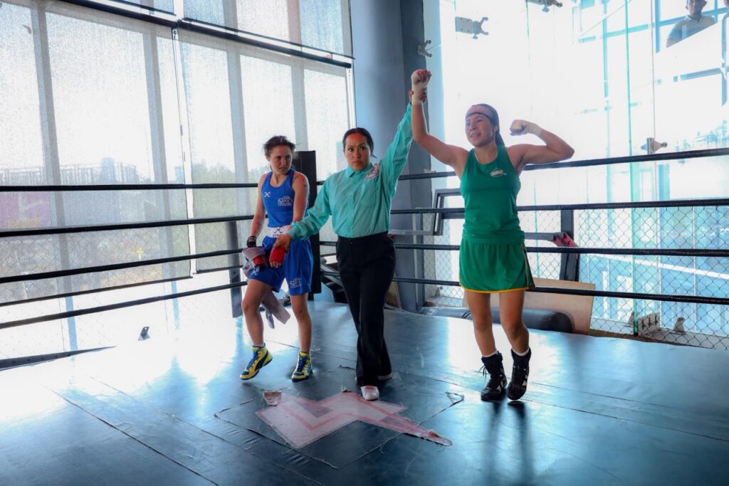 La boxeadora, Mireya Martínez, gana en el Torneo México vs Canadá