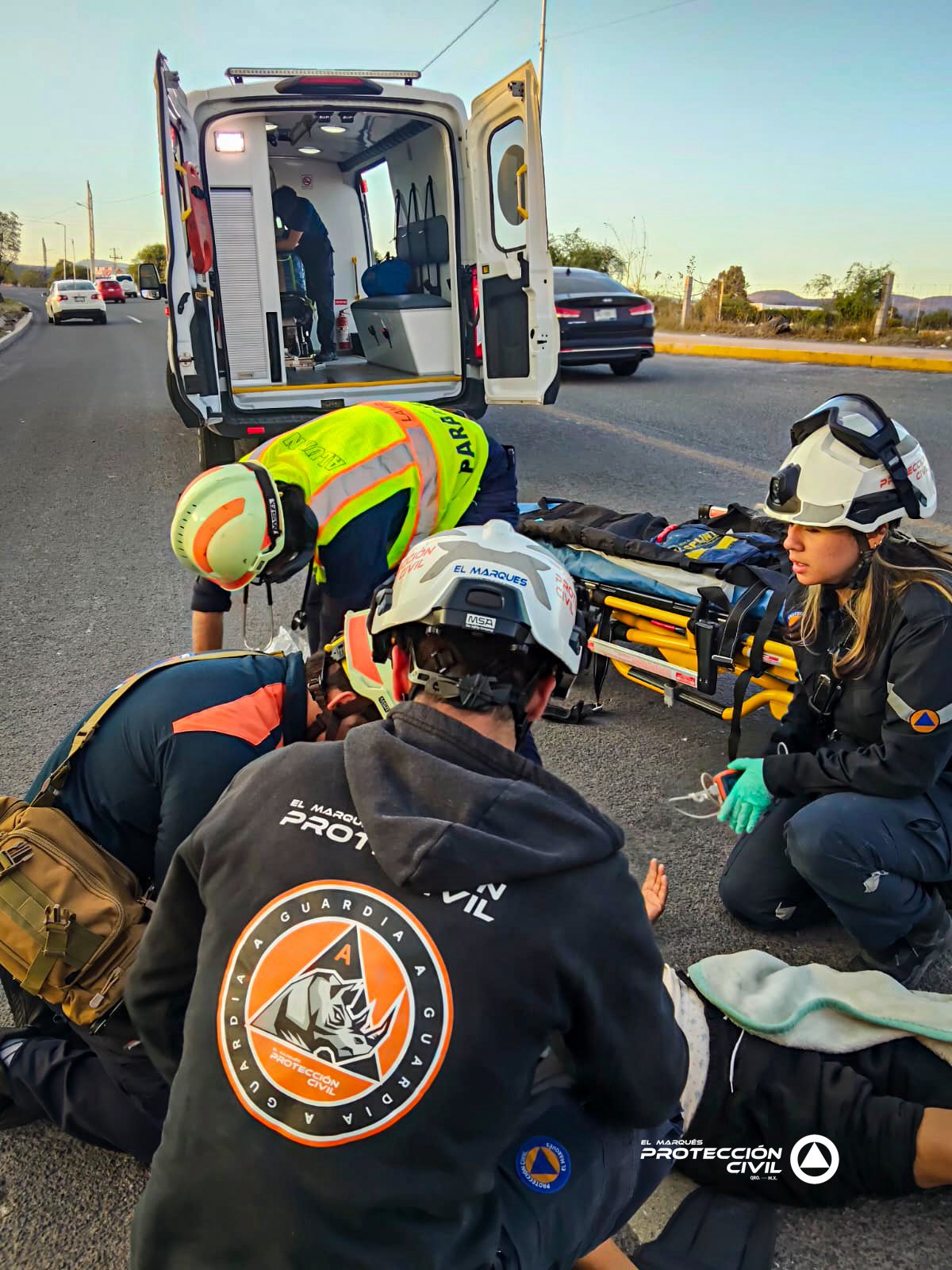 Adulto mayor es atropellado en El Marqués, Querétaro