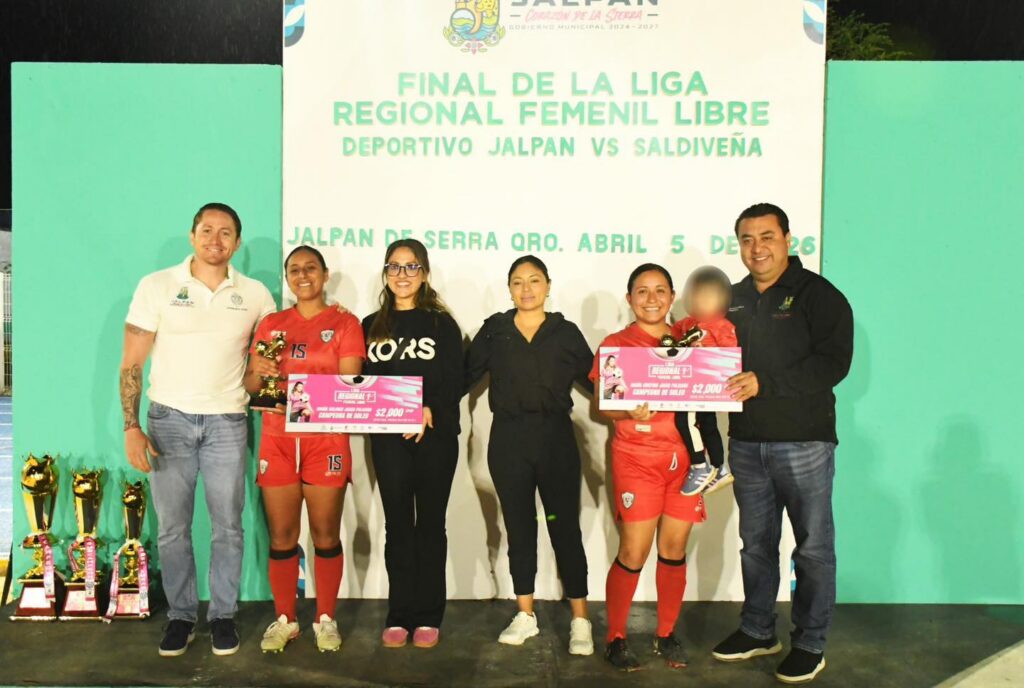 Saldiveña gana Torneo Regional Femenil en Jalpan