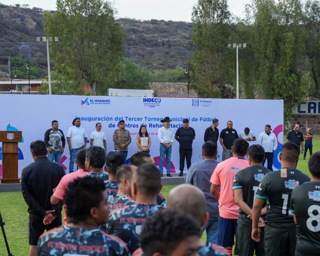 Promueve El Marqués reinserción social a través de Torneo de Fútbol