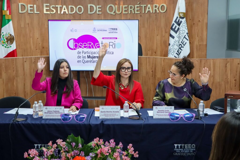 Firman convenio por paridad en Querétaro 