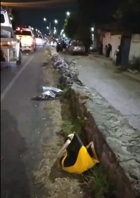 Percance vial en la carretera Chichimequillas-Querétaro