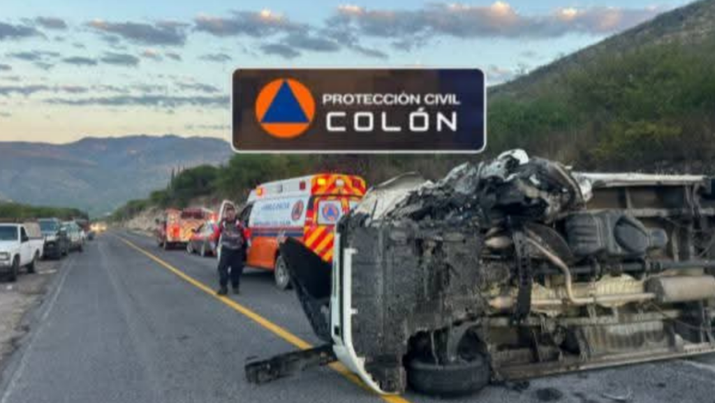 Choque en carretera 110 deja dos lesionados en Colón