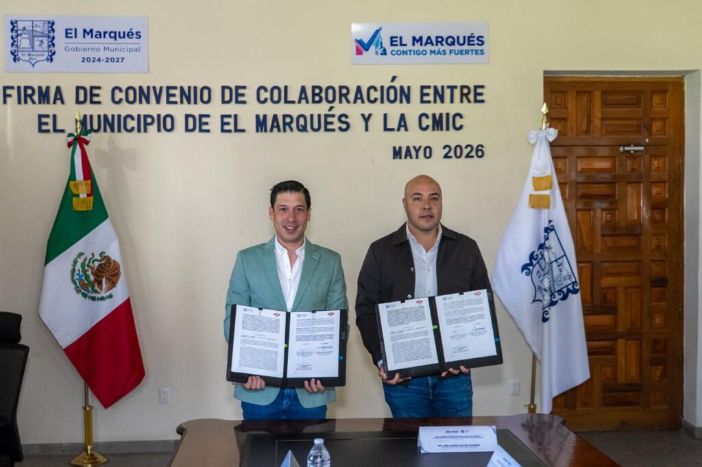 Convenio CMIC y municipio de El Marqués en favor del desarrollo