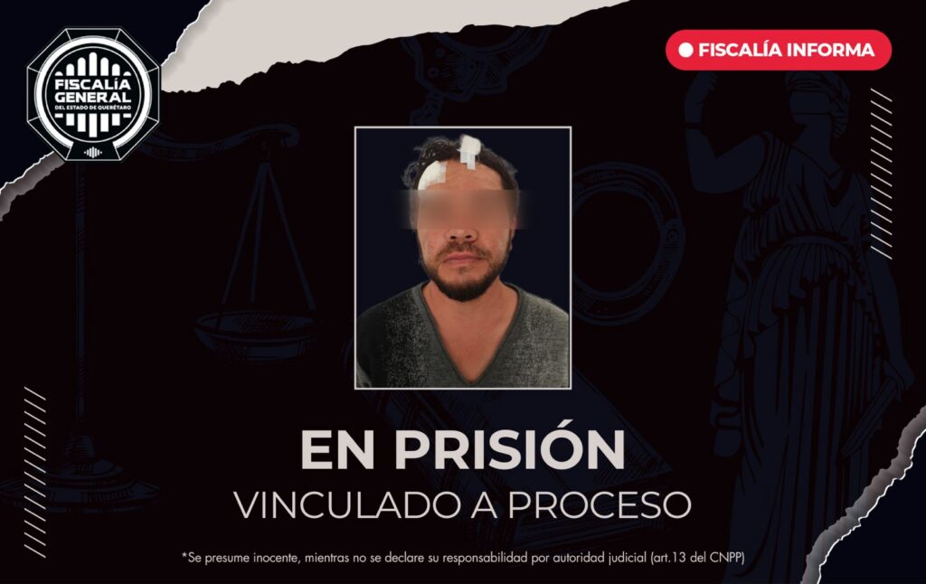 Dictan prisión preventiva a presunto asesino en Santa Cruz Nieto. 