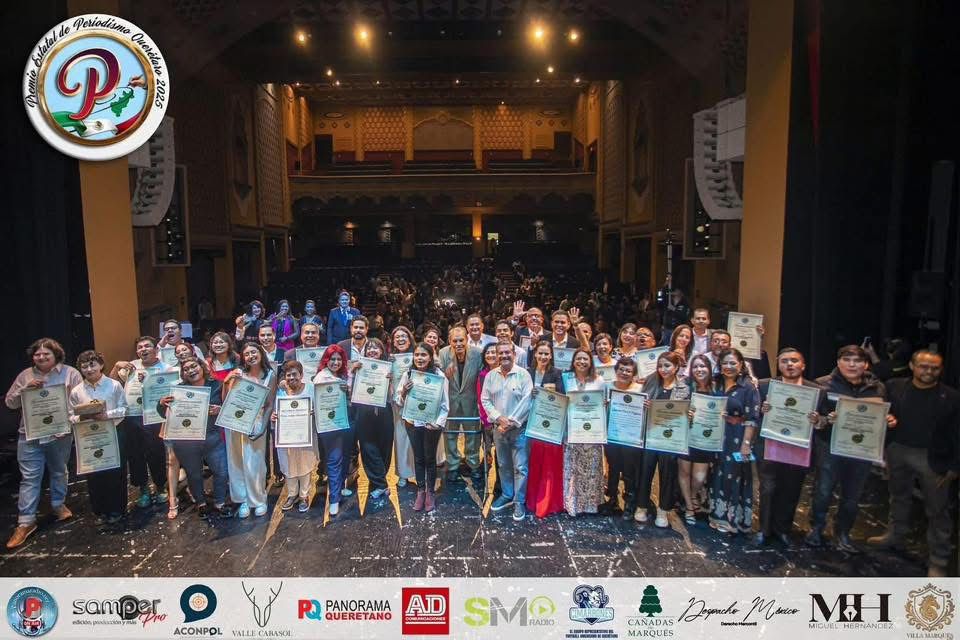 Todo listo para el Premio Estatal de Periodismo