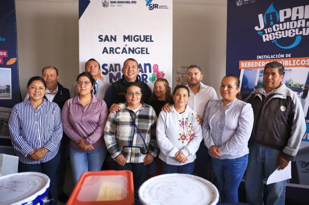 Roberto Cabrera arranca primer Comité de Paz en San Miguel Arcángel